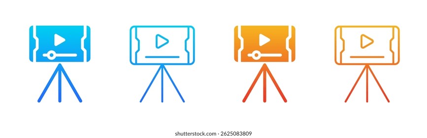 Content icon sheet multiple style collection