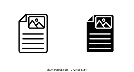 Content icon symbol logo graphic design element. EPS10