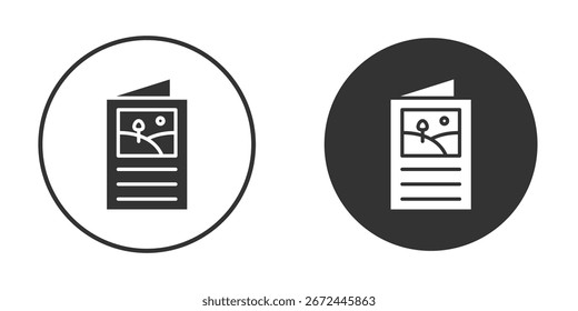 Content icon vector clipart in black colors. suitable for graphic work