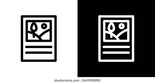 Content icon vector simple element illustration editable