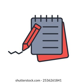 content icon. vector.Editable stroke.linear style sign for use web design,logo.Symbol illustration.