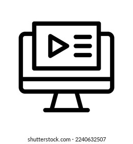 content line icon illustration vector graphic