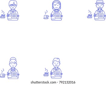 Content- Line Icon Set