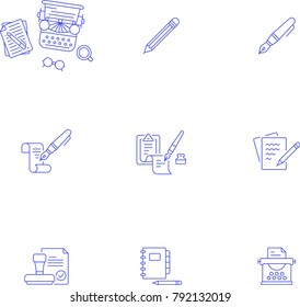 Content- Line Icon Set