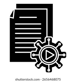 Content Management-Symbolelement für Design
