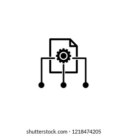 content management icon. content management vector illustration on white background for web and apps.