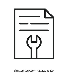 Content Management icon vector image. Can also be used for Project Management. Suitable for mobile apps, web apps and print media.