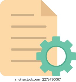 Content management Vector Icon Flat Style