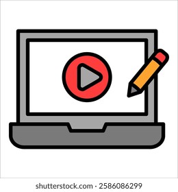 Content Marketing Icon Element For Design
