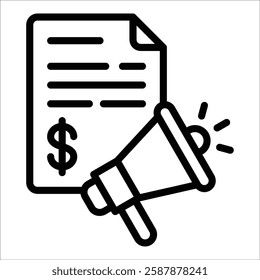 Content Marketing Icon Element For Design