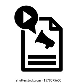 content marketing icon isolated sign symbol vector illustration - high quality black style vector icons
