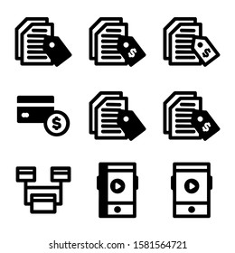 content marketing icon isolated sign symbol vector illustration - Collection of high quality black style vector icons
