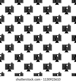 content marketing icon in Pattern style on white background