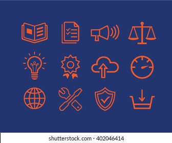 Content Marketing Icons