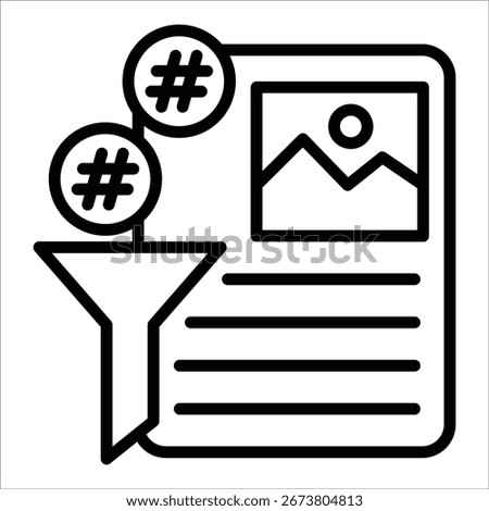Content Moderation Icon Element For Design