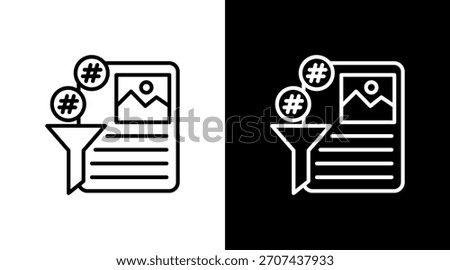 Content Moderation With Icon Set Design