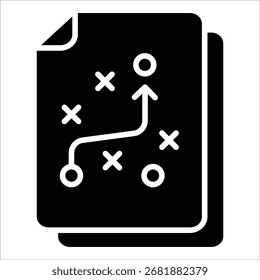 Elemento de icono de estrategia de contenido para diseño