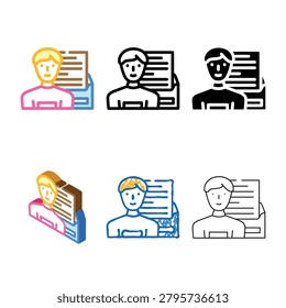 content syndication clean lead color icon vector. content syndication lead sign. isolated symbol illustration