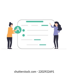 content team illustration which is suitable for commercial work and easily modify or edit it

