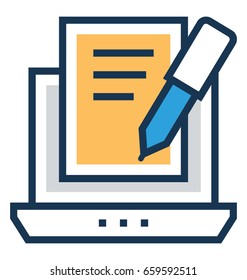 Content Vector Icon