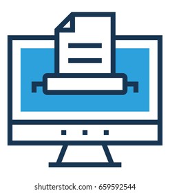 Content Vector Icon
