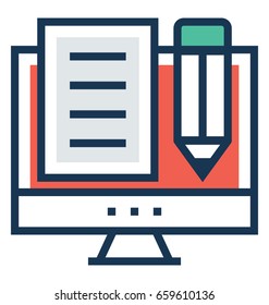 Content Vector Icon