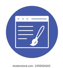 Content Vector icon which can easily modify or edit  

