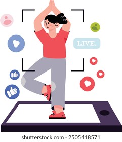 Content And Video Marketing abstract concept vector illustration set. Marketing campaign management, video content, email marketing, social media metrics, audience engagement abstract metaphor