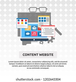 Content Website - Illustration Design