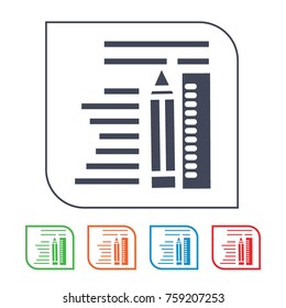 content writing icon
