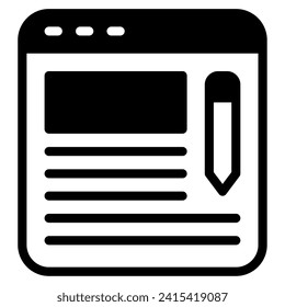 Objektgrafik zum Thema Content Writing Marketing