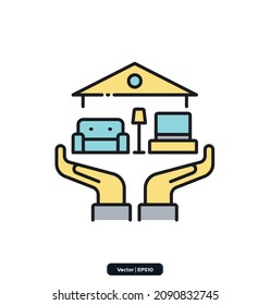 Contents Insurance icon. Insurance Related Vector Icons. Contains such Icons as Car Protection, Health Insurance, Contract, life and property, and more. EPS10