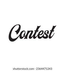contest text on white background.