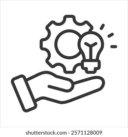 Context Awareness Icon Vector Illustration Outline