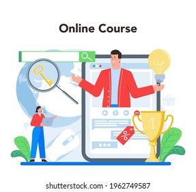 Contextual advertsing online service or platform. Marketing campaign