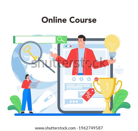Contextual advertsing online service or platform. Marketing campaign