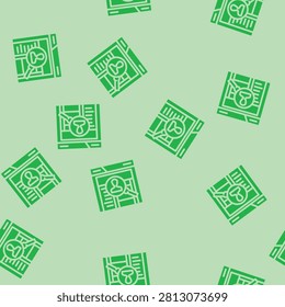 contextual inquiry ux ui design glyph vector seamless pattern. contextual inquiry ux ui design thin illustration