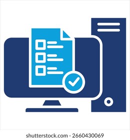 Comprensión contextual Ilustración vectorial plana de iconos azules