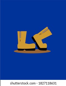 contgruction shoes icon vector design for business, company, etc