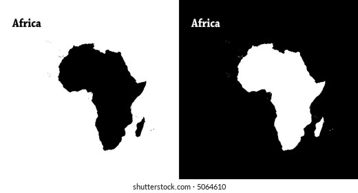 The continent of Africa