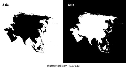 The continent of Asia