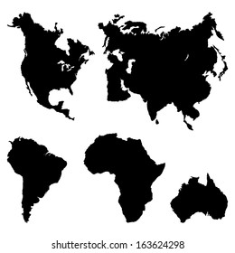 Continents Pictogram