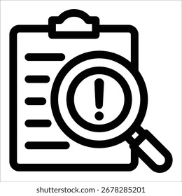 Contingency Icon Element For Design