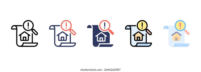 Contingency Multi Style Icon Set
