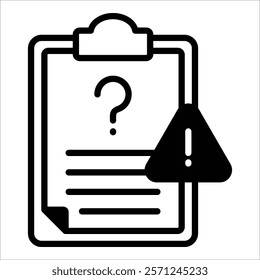 Contingency Plan Icon Element For Design