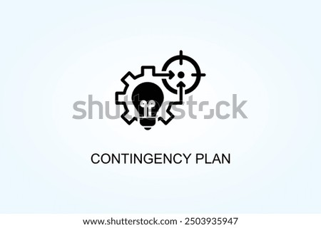 Contingency Plan Vector Or Logo Sign Symbol Illustration