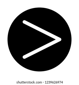 continue icon vector