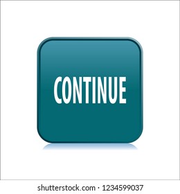 Continue Vector Button Web Design Element Stock Vector (Royalty Free ...