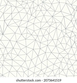 Continuity decorative vector background. Trendy grid lines seamless pattern.
