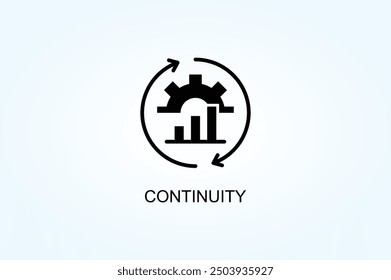 Continuity Vector Or Logo Sign Symbol Illustration